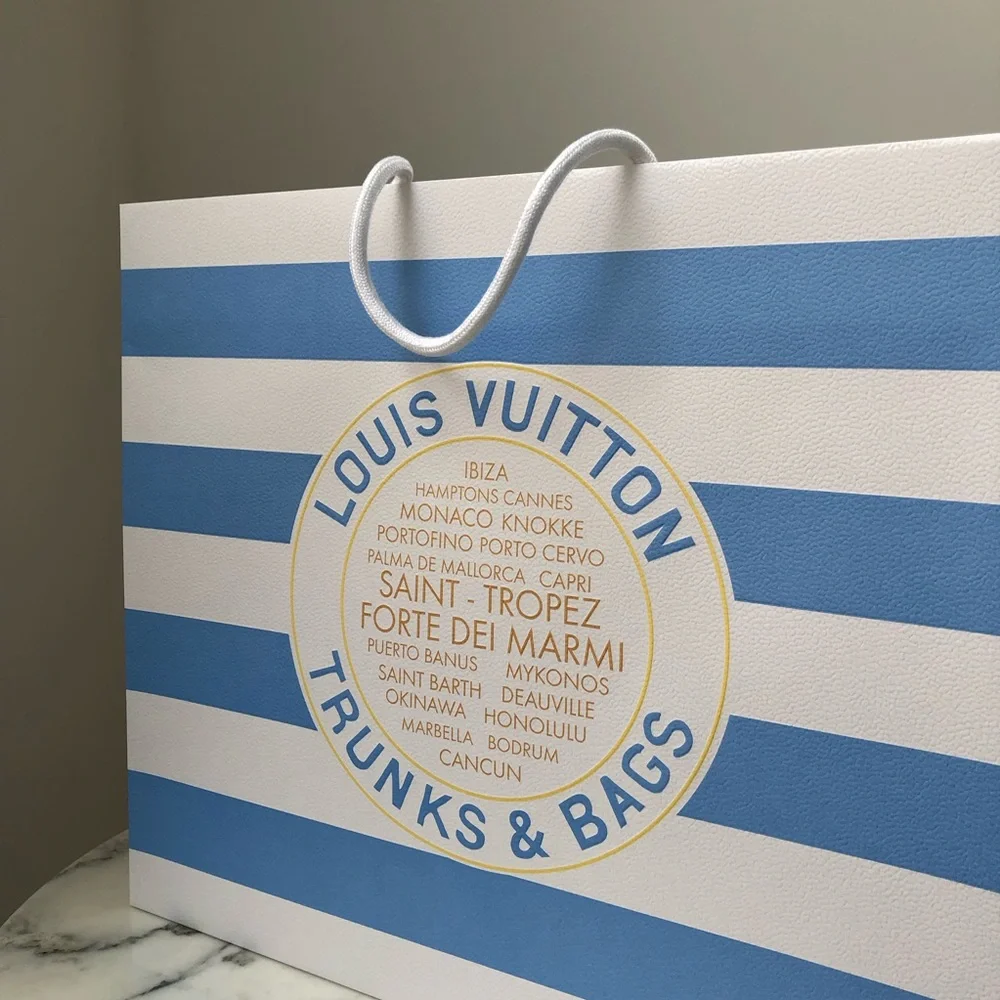 LOUIS VUITTON x Resort Limited Edition 2026 Gift Shopping Bag Beach Hut Tote XL